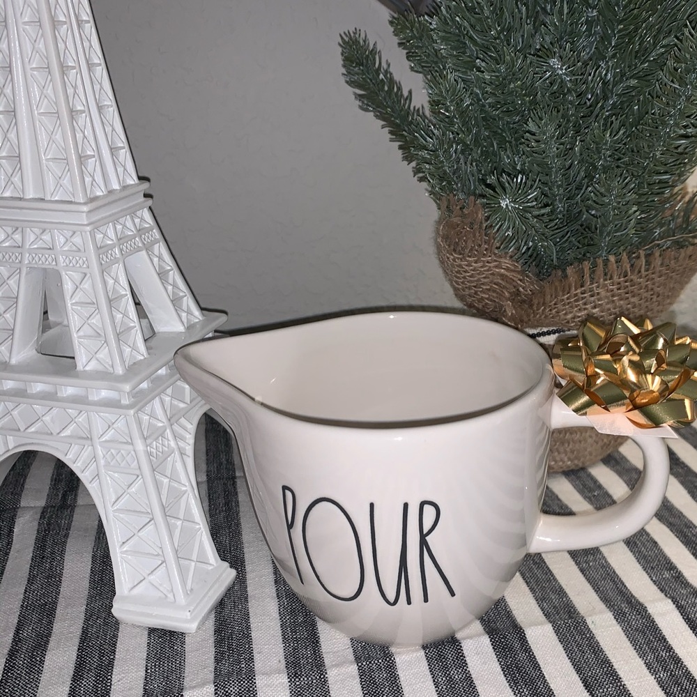Rae Dunn POUR Creamer Small